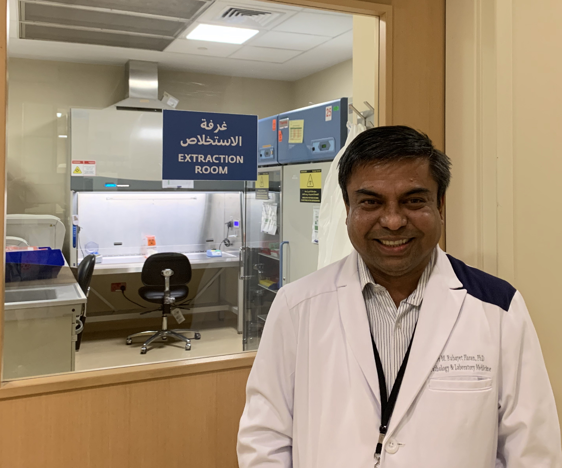 Dr. Mohamed Rubayet Hassan, Clinical Molecular Microbiologist, Pathology, Sidra Medicine